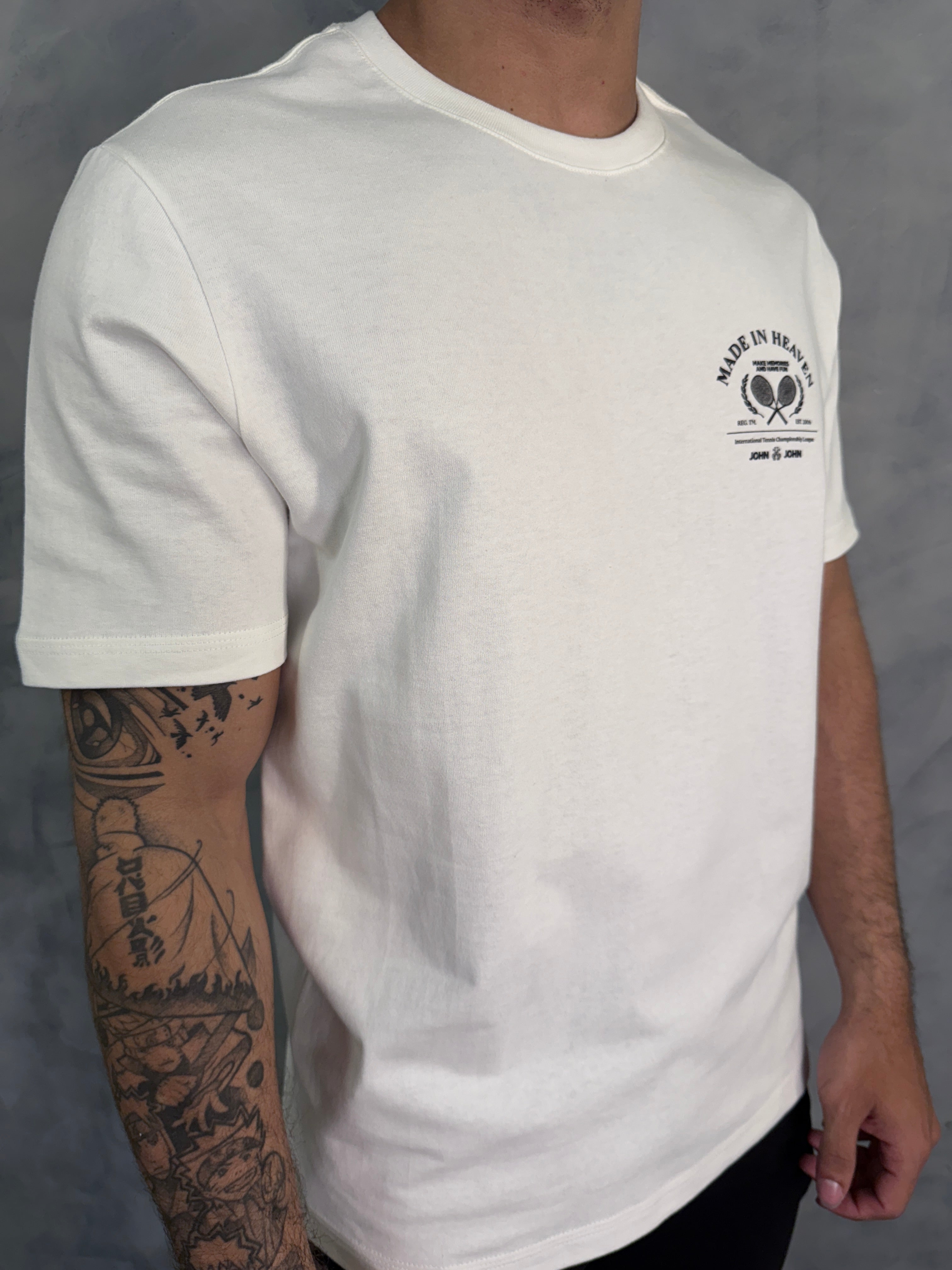 T SHIRT RX CHAMPIONSHIP JOHN JOHN OFF WHITE