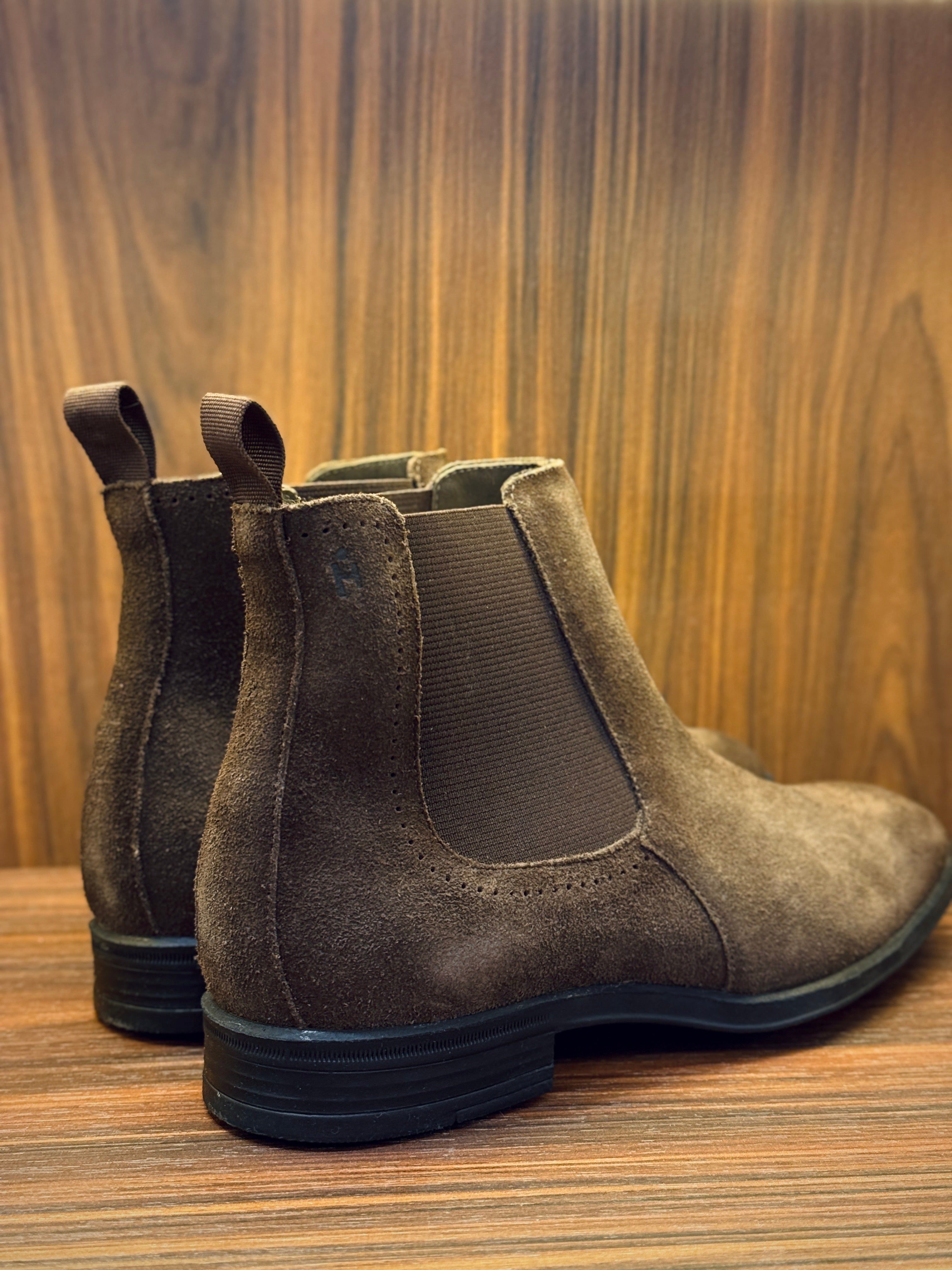 BOTA CHELSEA CAMURÇA PONTO H CAFÉ