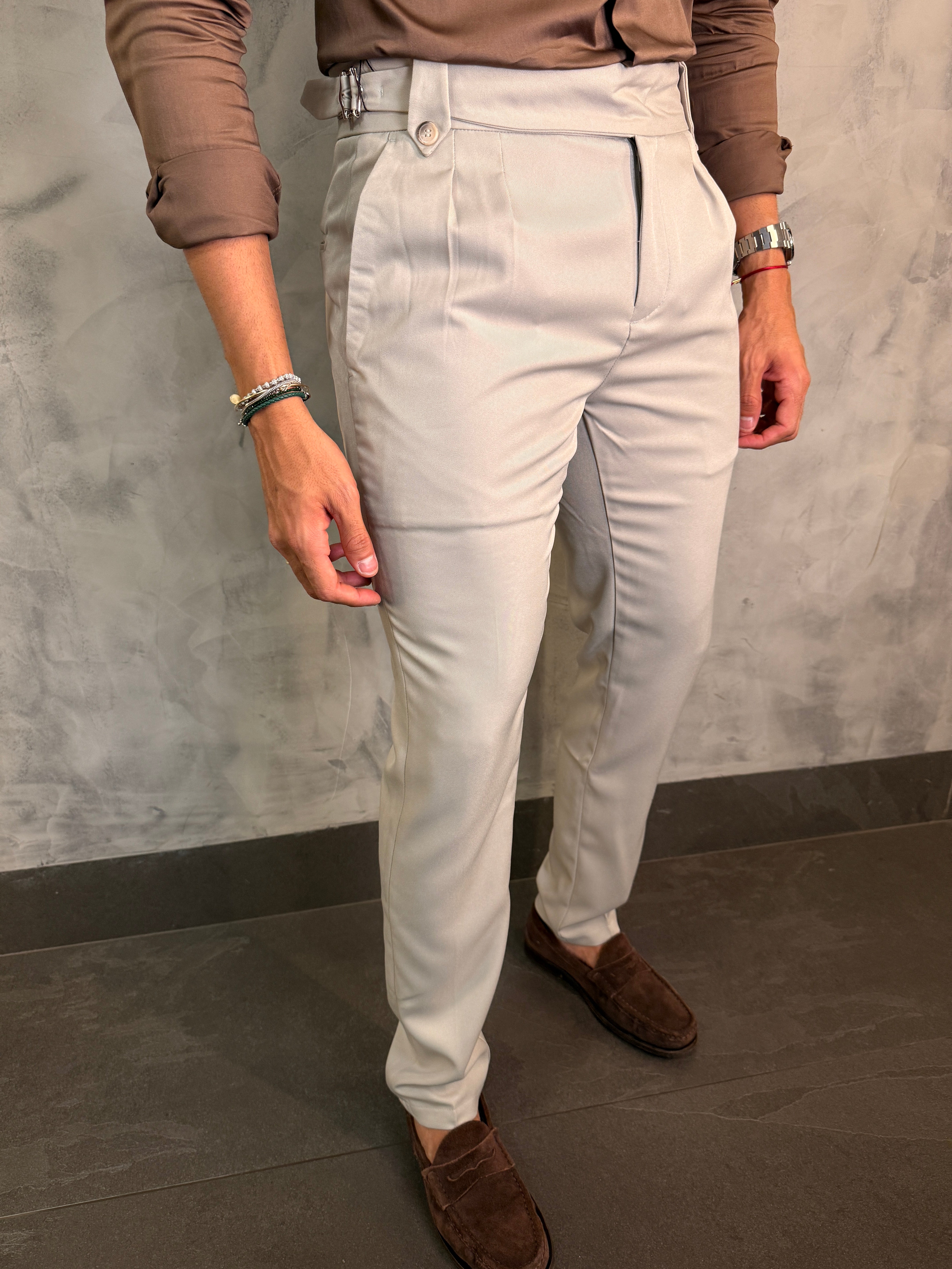 CALÇA ALF. GURKHA LISBOA PONTO H AREIA