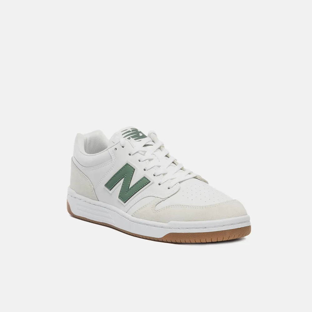 TÊNIS 480 LOW MASCULINO NEW BALANCE BRANCO/VERDE/CINZA