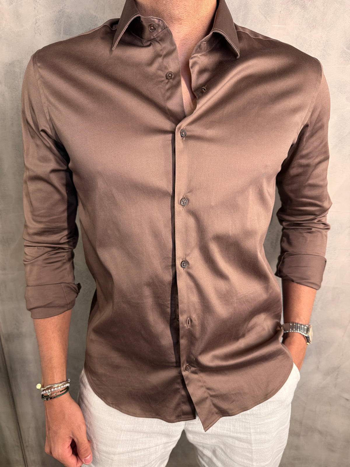 CAMISA M/L FIO 60 FIDELI