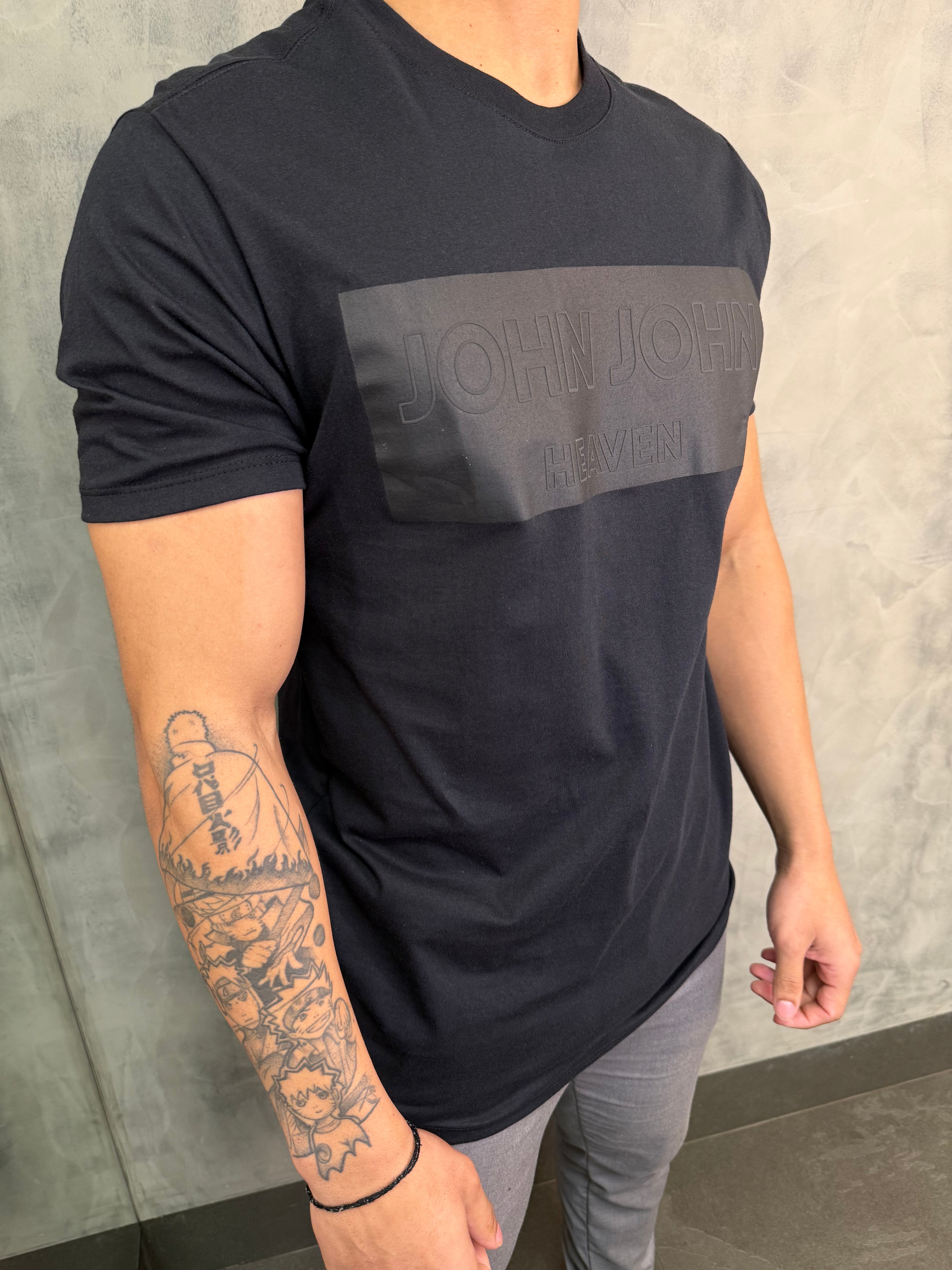 T SHIRT SL JOHN APPLIED JOHN JOHN PRETO