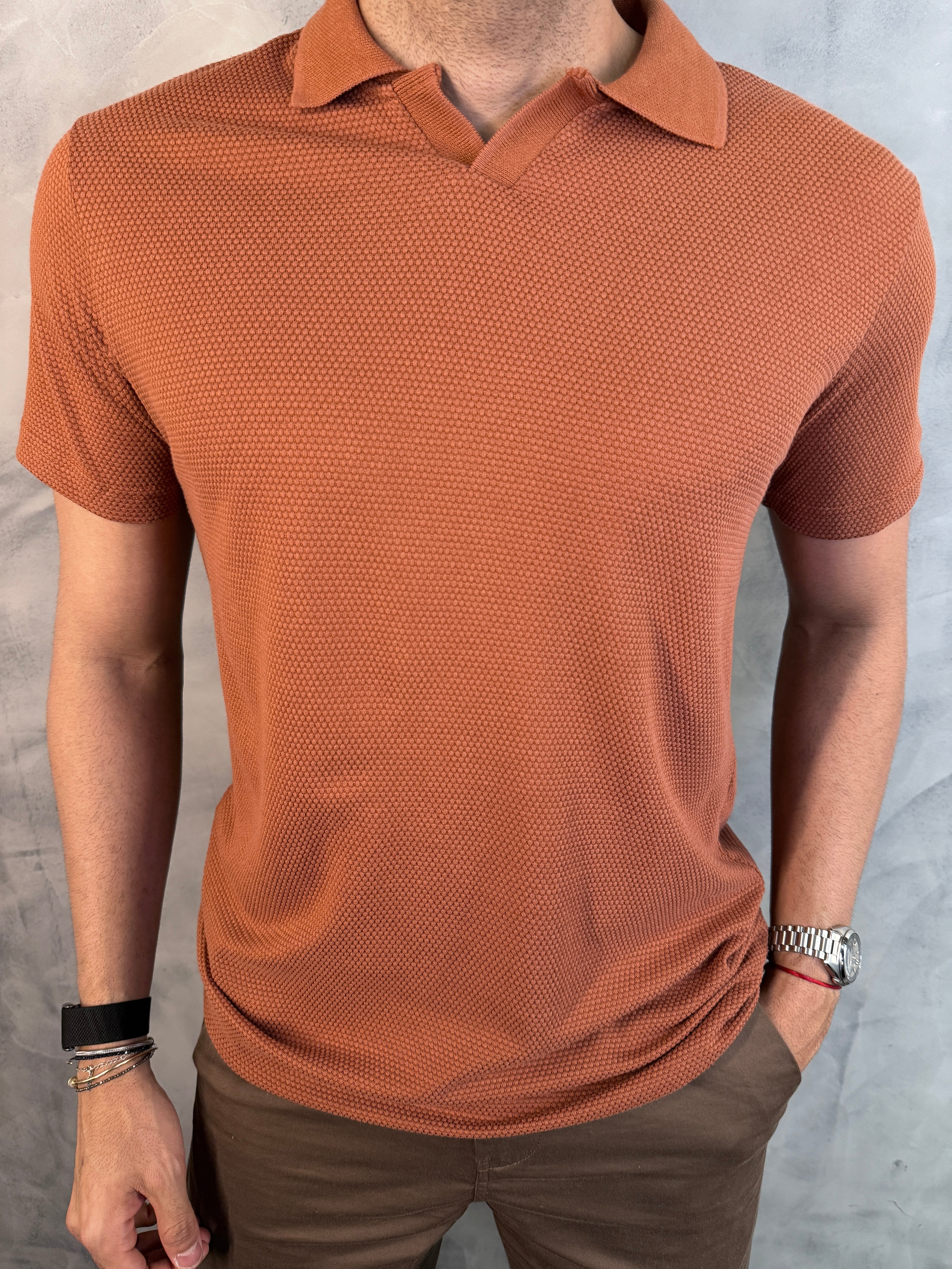 POLO WIBES PONTO H TERRACOTA