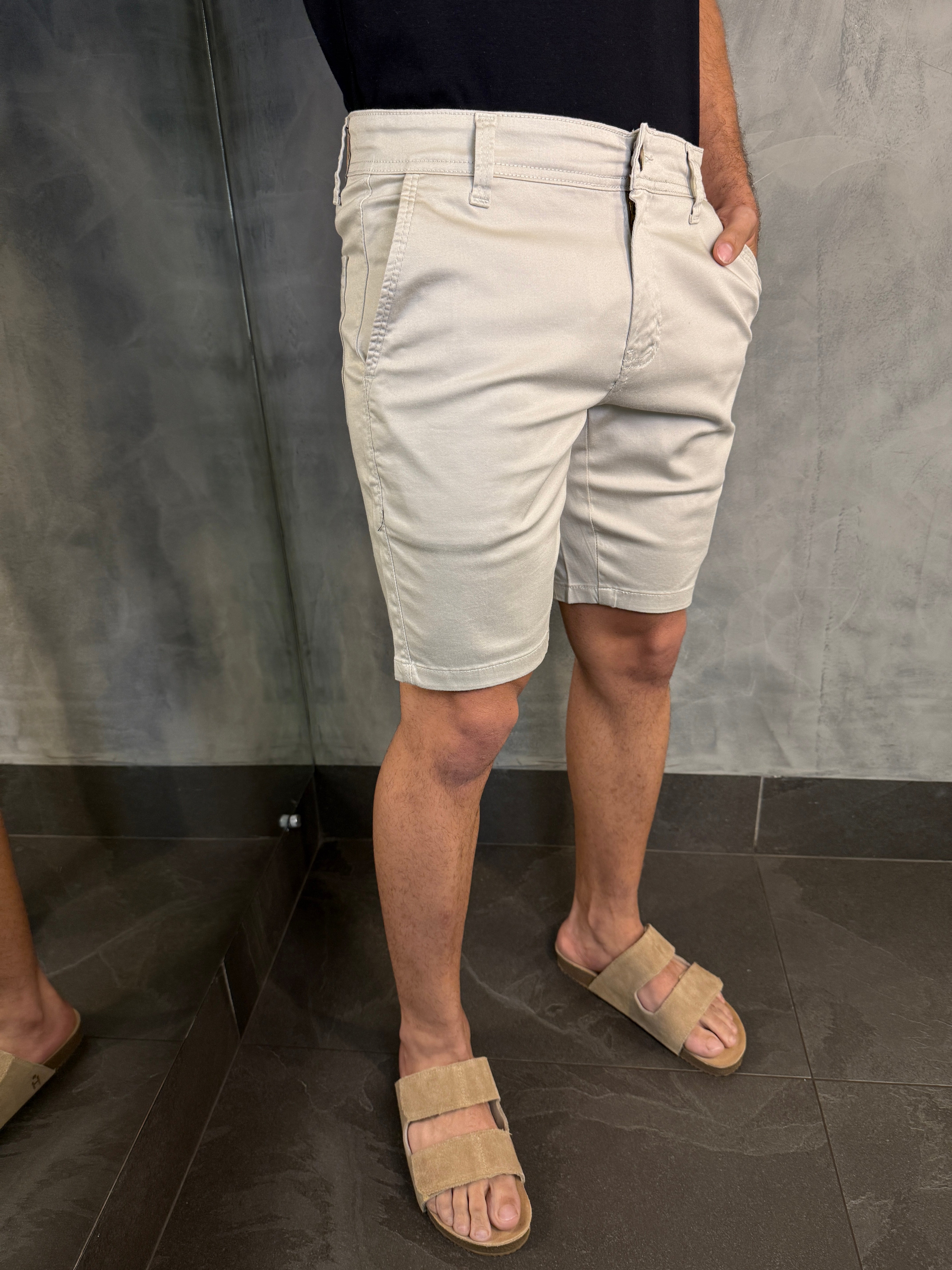 BERMUDA CHINO SELECT DLZ PALHA