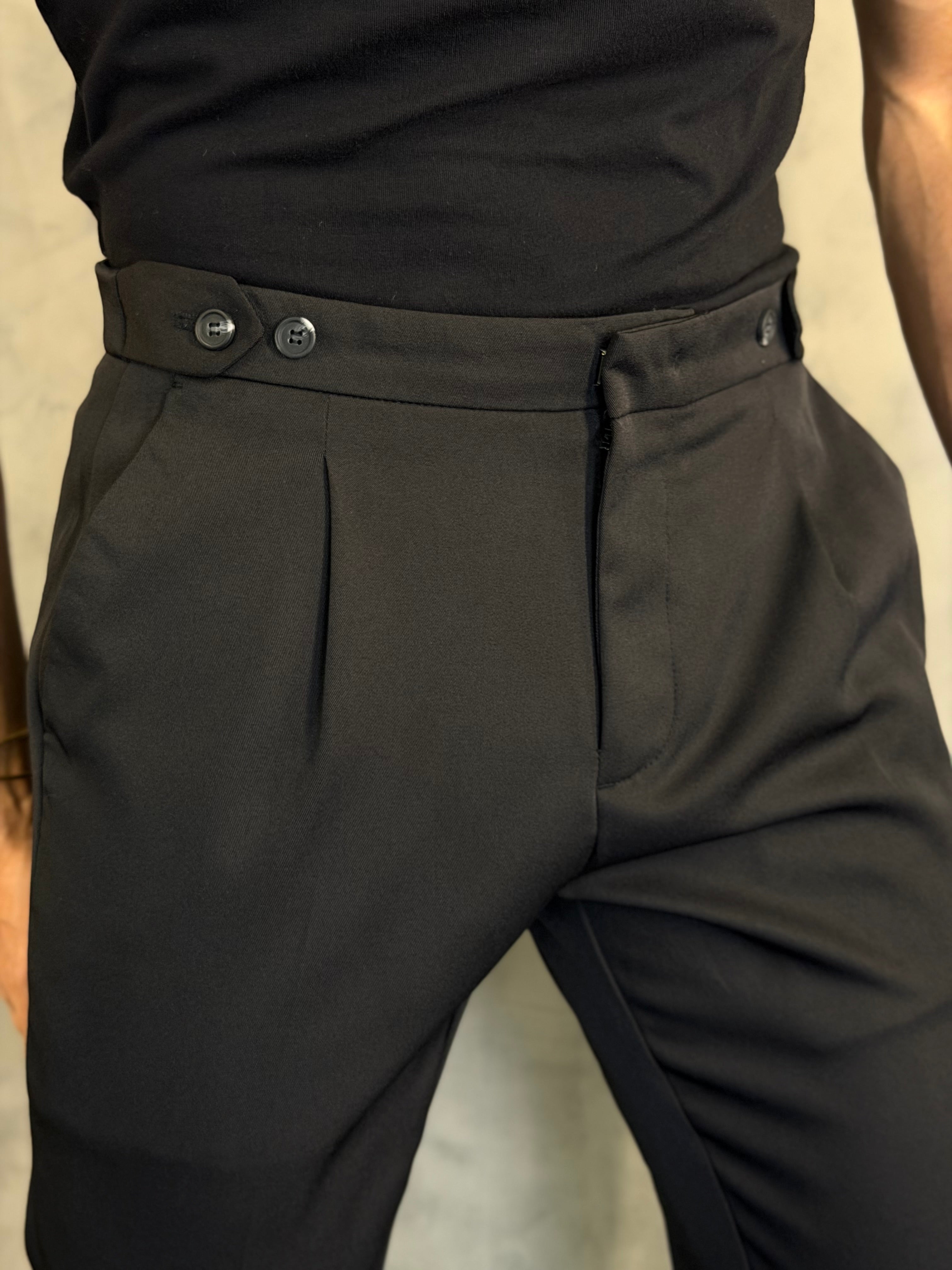 CALÇA ALF. MARSELHA PONTO H PRETO