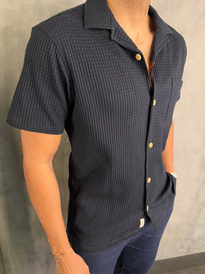 CAMISA M/C WAFFLE ANKOR