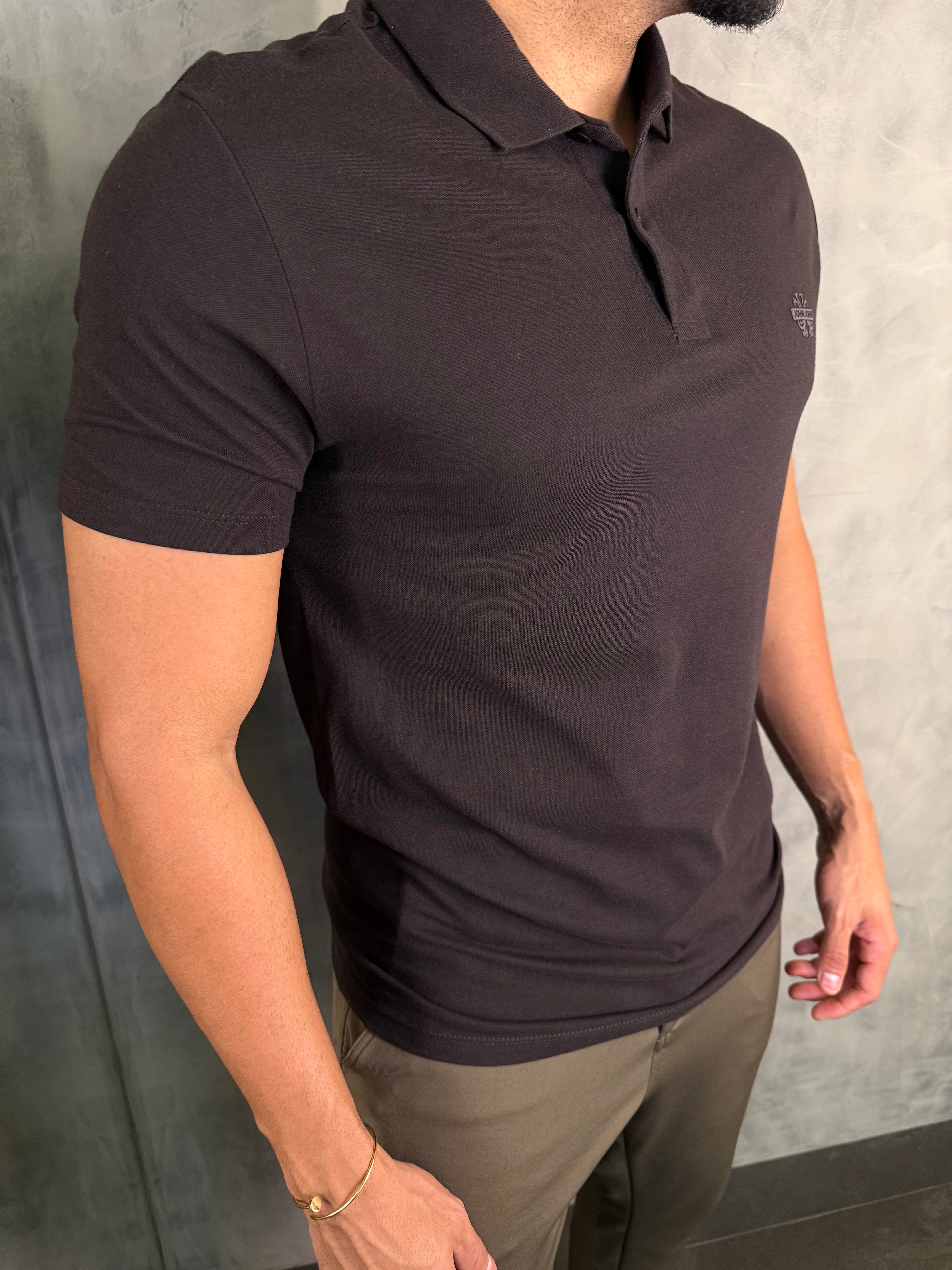 POLO LIGHT TRANSFER JOHN JOHN MARROM ESCURO