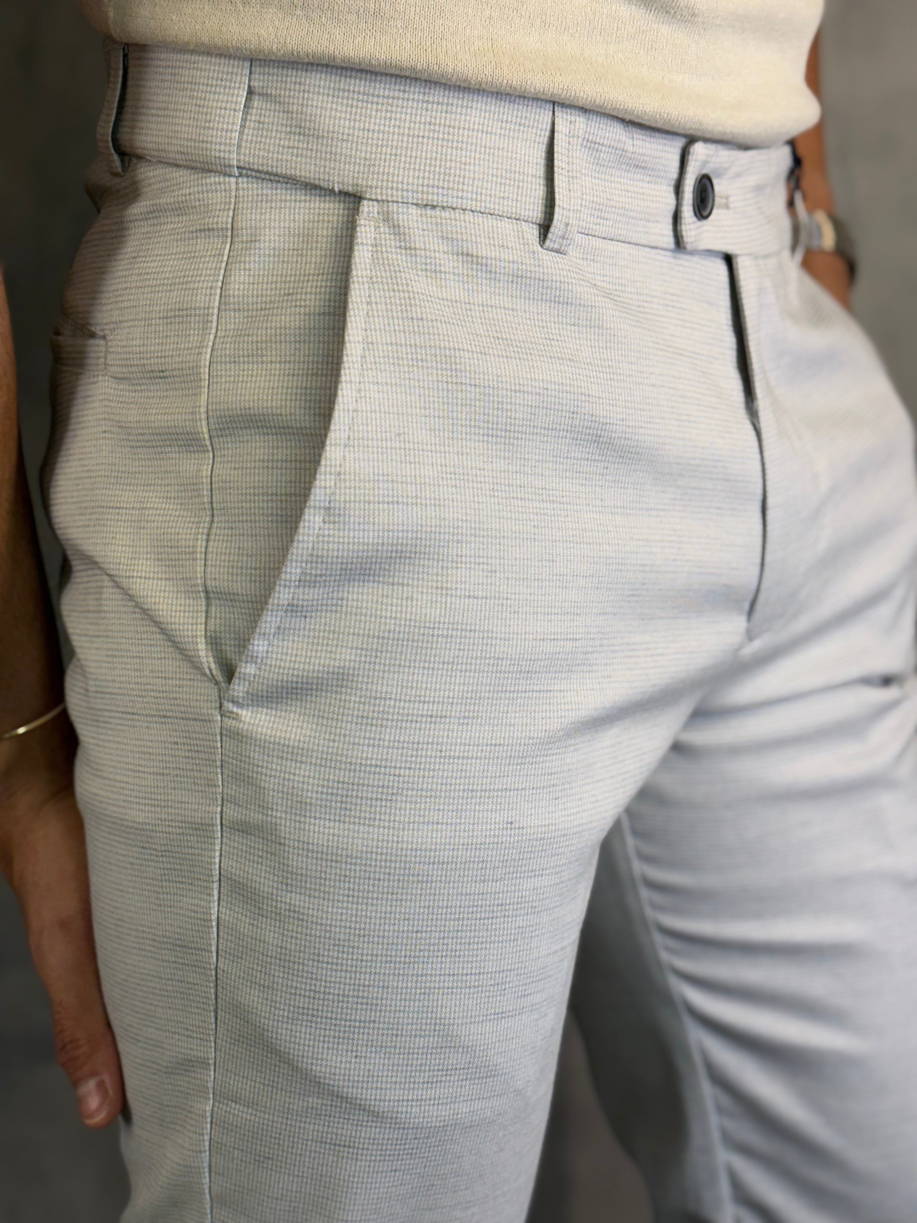 CALÇA ALF. SKINNY C/ CINTURA ELÁSTICA BAREZY