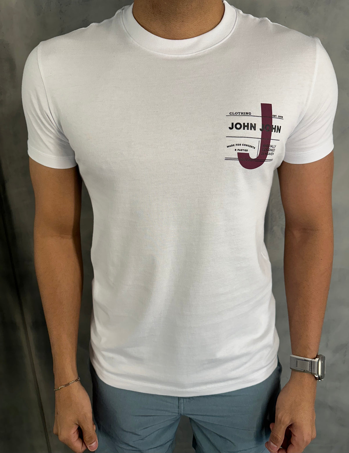 T SHIRT SL JJ CONCERTS JOHN JOHN BRANCO