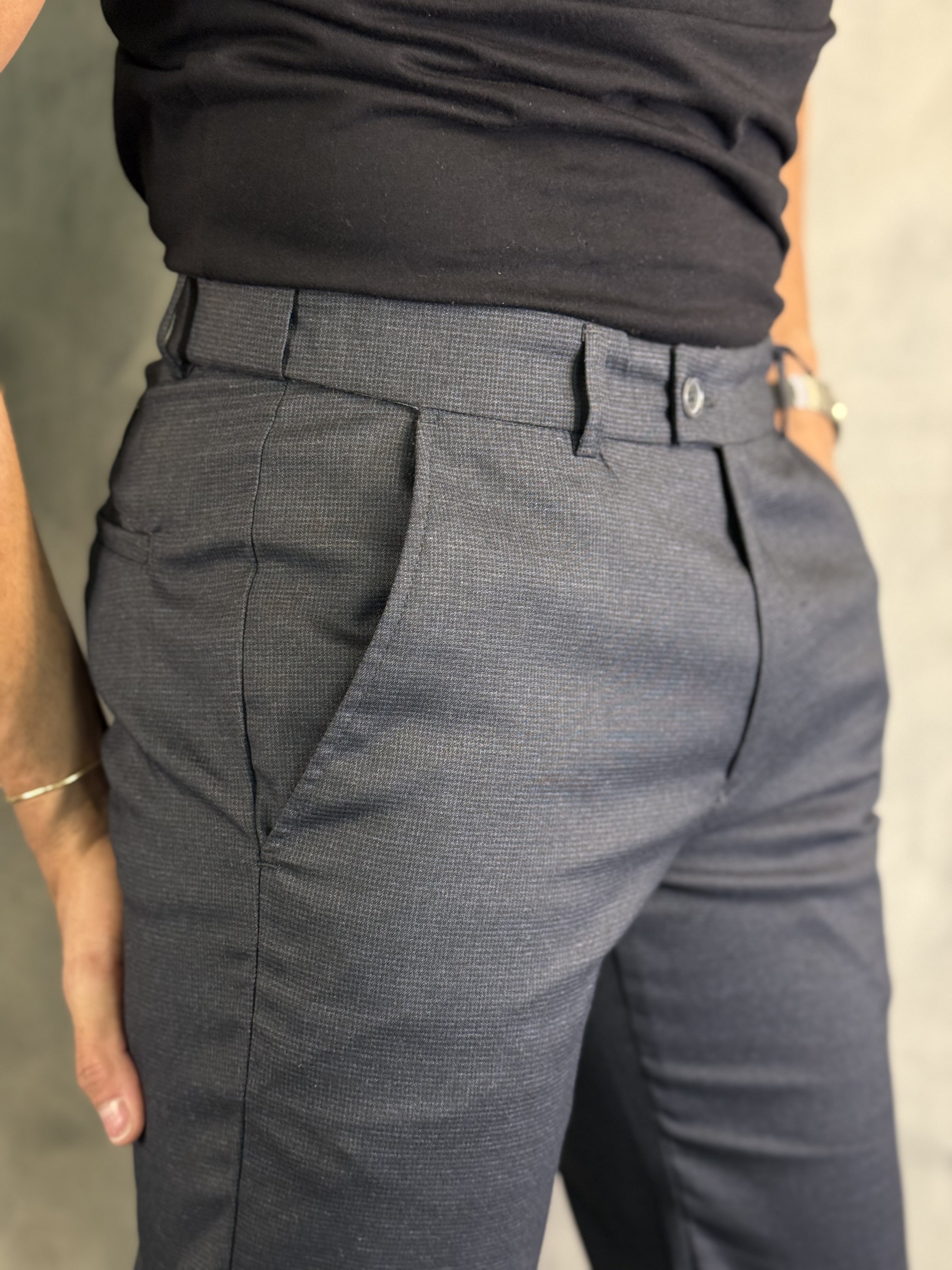 CALÇA ALF. SKINNY C/ CINTURA ELÁSTICA BAREZY