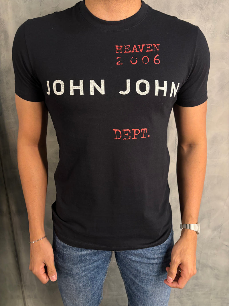 T SHIRT SL DEPT JOHN JOHN PRETO