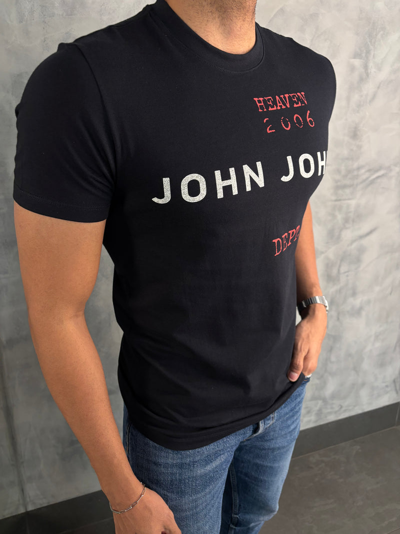 T SHIRT SL DEPT JOHN JOHN PRETO