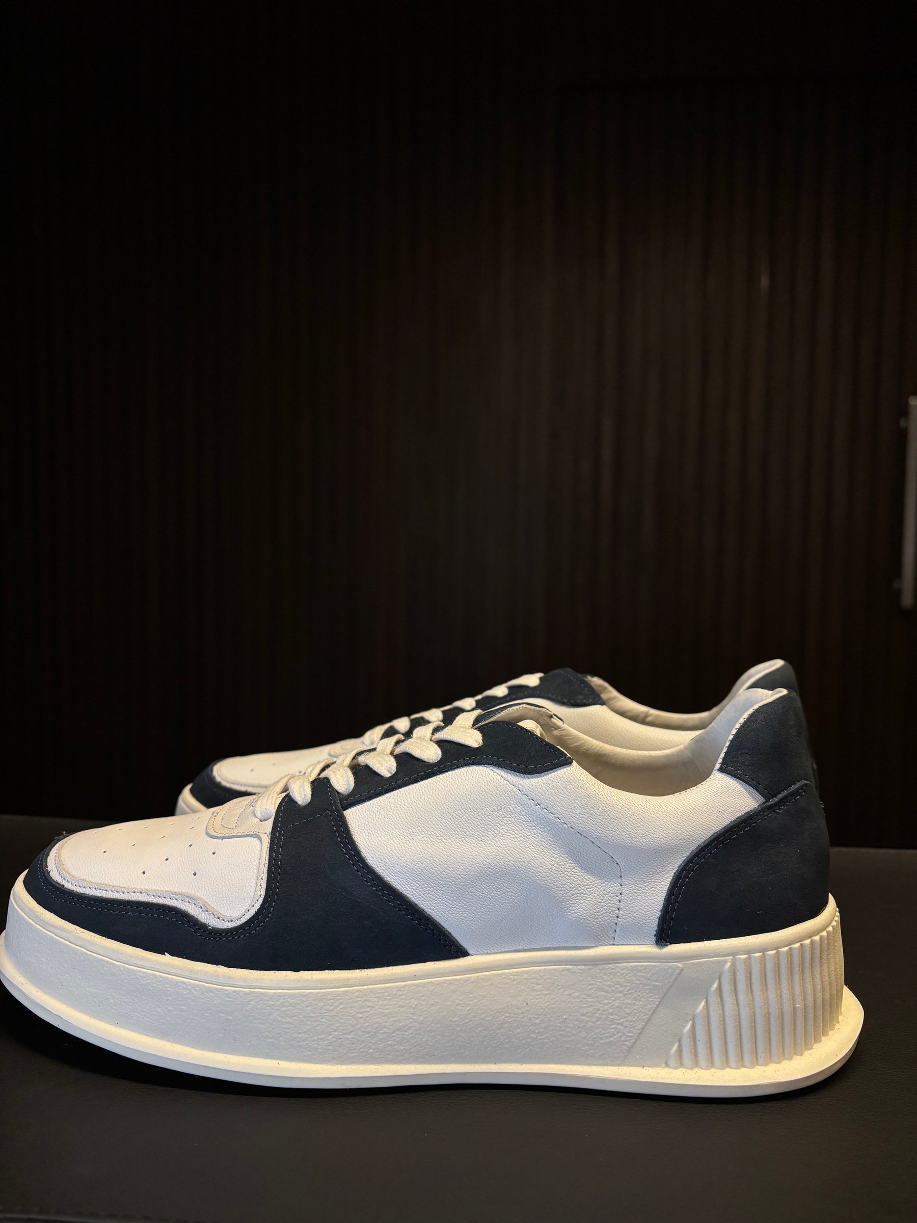 SNEAKER ASPEN PONTO H BRANCO/MARINHO