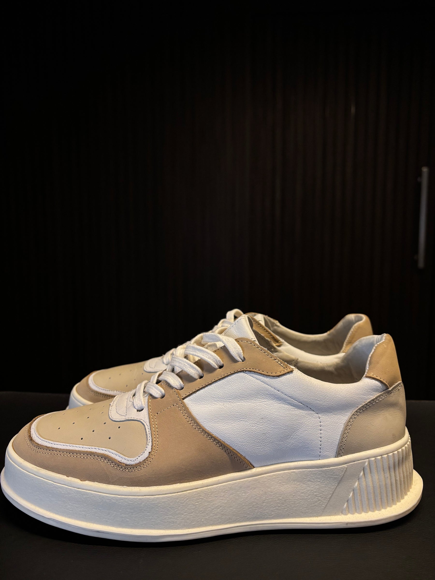 SNEAKER ASPEN PONTO H BRANCO/BEGE