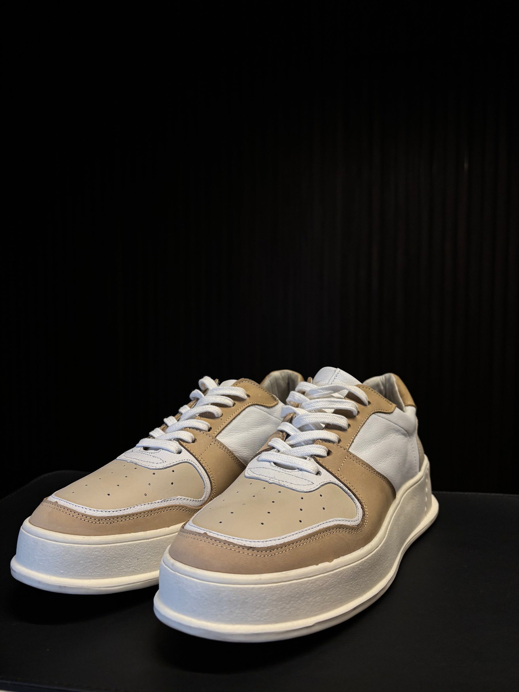 SNEAKER ASPEN PONTO H BRANCO/BEGE