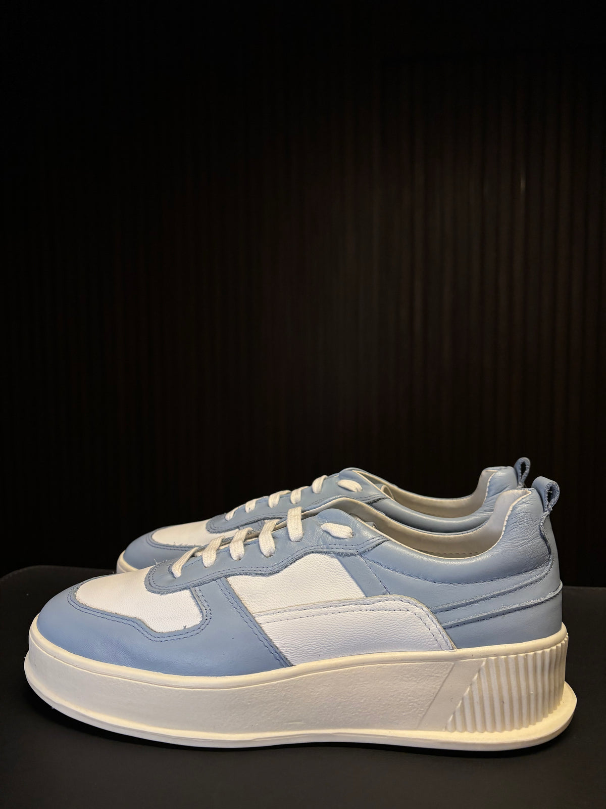 SNEAKER SKY PONTO H BRANCO/AZUL BB