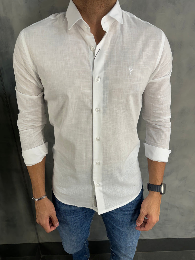 CAMISA VERANO FLAME M/L INDICCATTO BRANCO