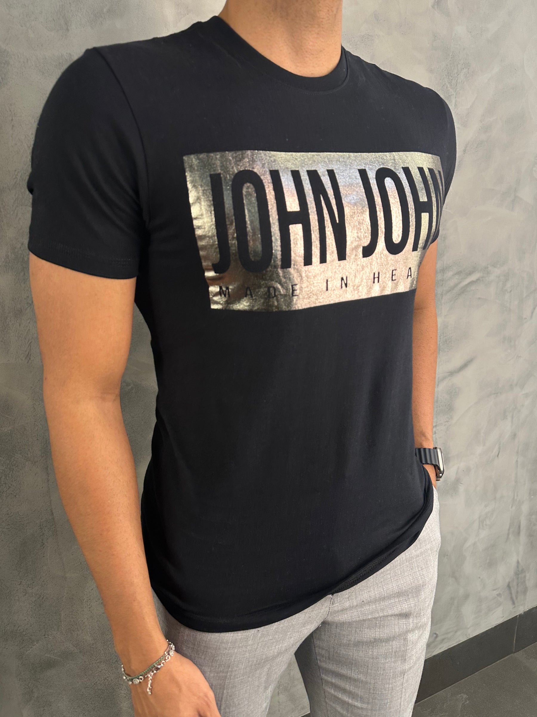 T SHIRT SL JOHN VIP JOHN JOHN PRETO