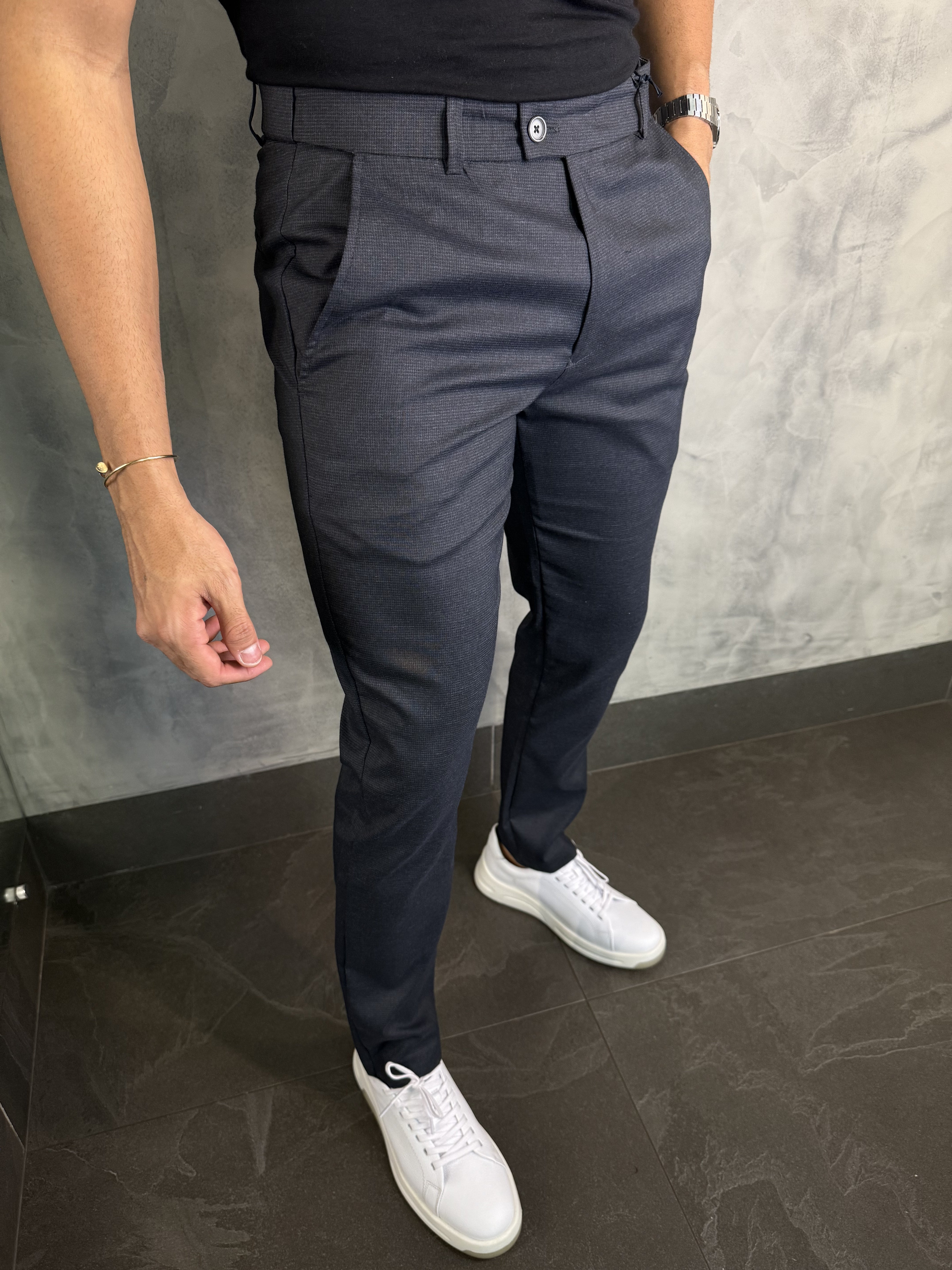 CALÇA ALF. SKINNY C/ CINTURA ELÁSTICA BAREZY