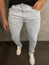 CALÇA JEANS SLIM BASIC DLZ AZUL CLARO