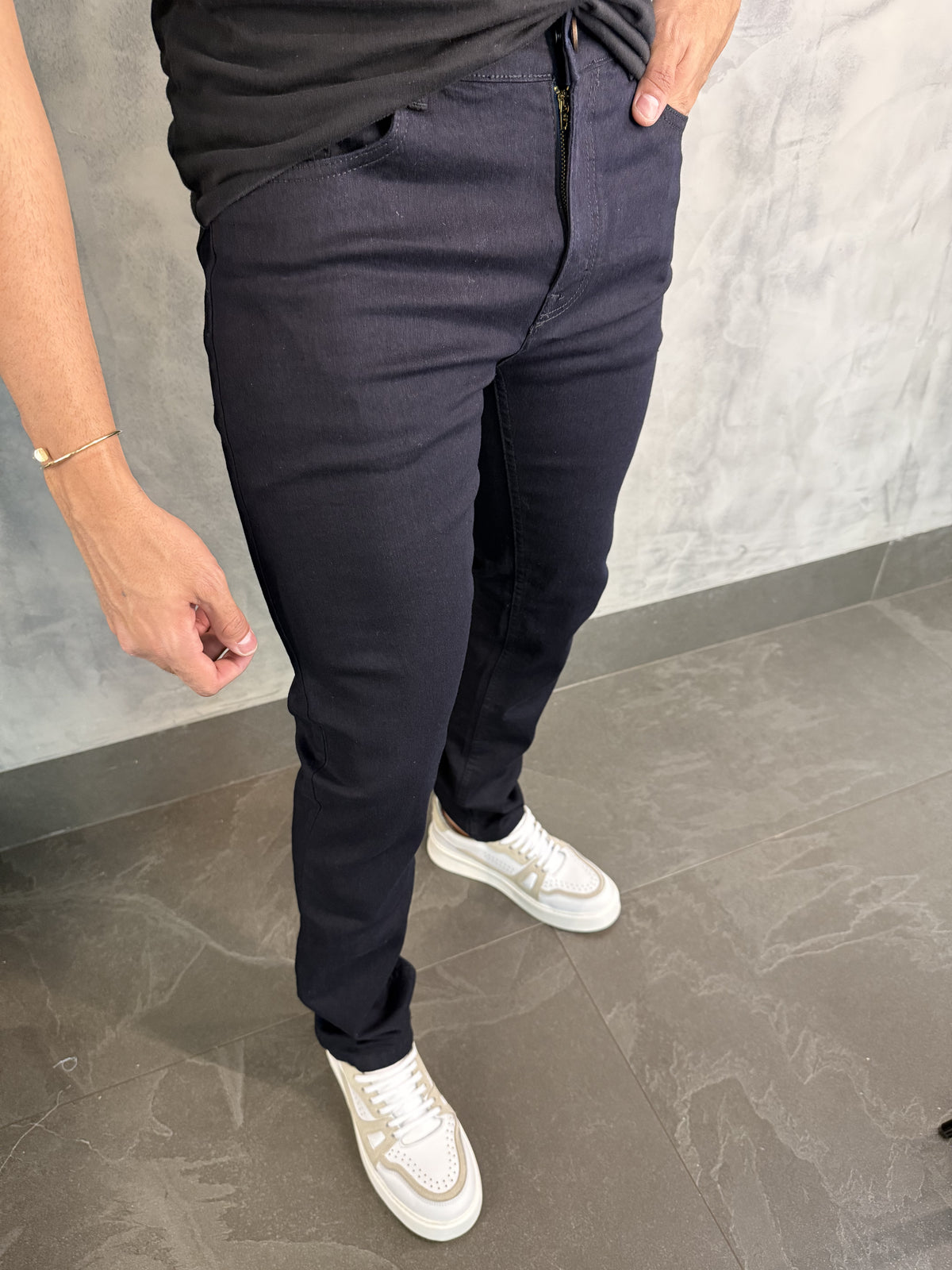 CALÇA JEANS SLIM KINGEJOE BLUE