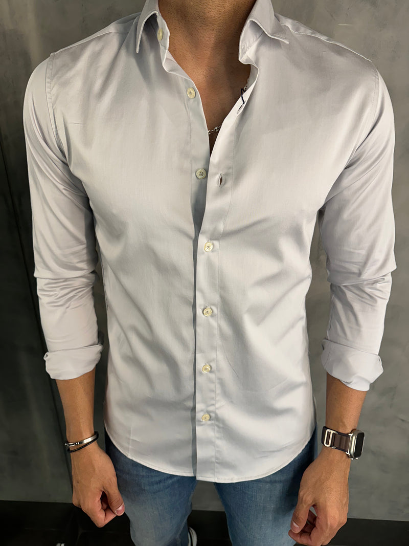 CAMISA M/L OXING CINZA