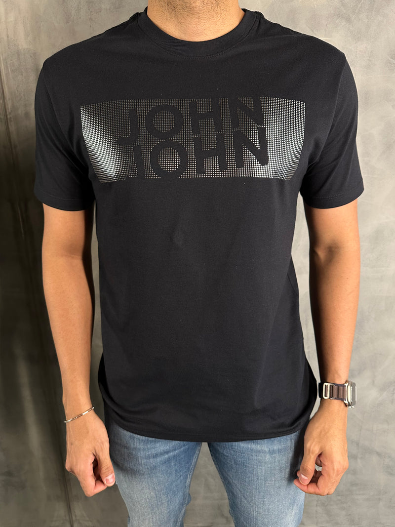 T SHIRT SL JJ FOCUS JOHN JOHN PRETO