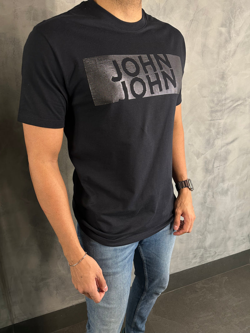 T SHIRT SL JJ FOCUS JOHN JOHN PRETO