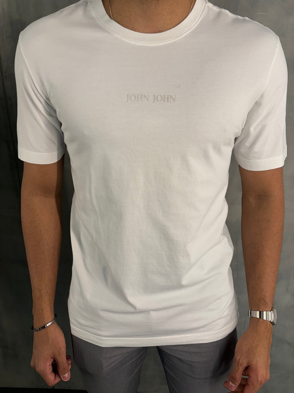 T SHIRT RG CLEAN JOHN JOHN OFF WHITE