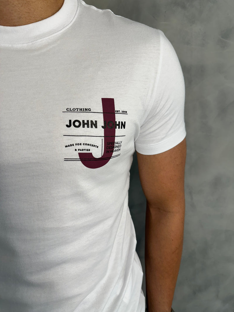 T SHIRT SL JJ CONCERTS JOHN JOHN BRANCO