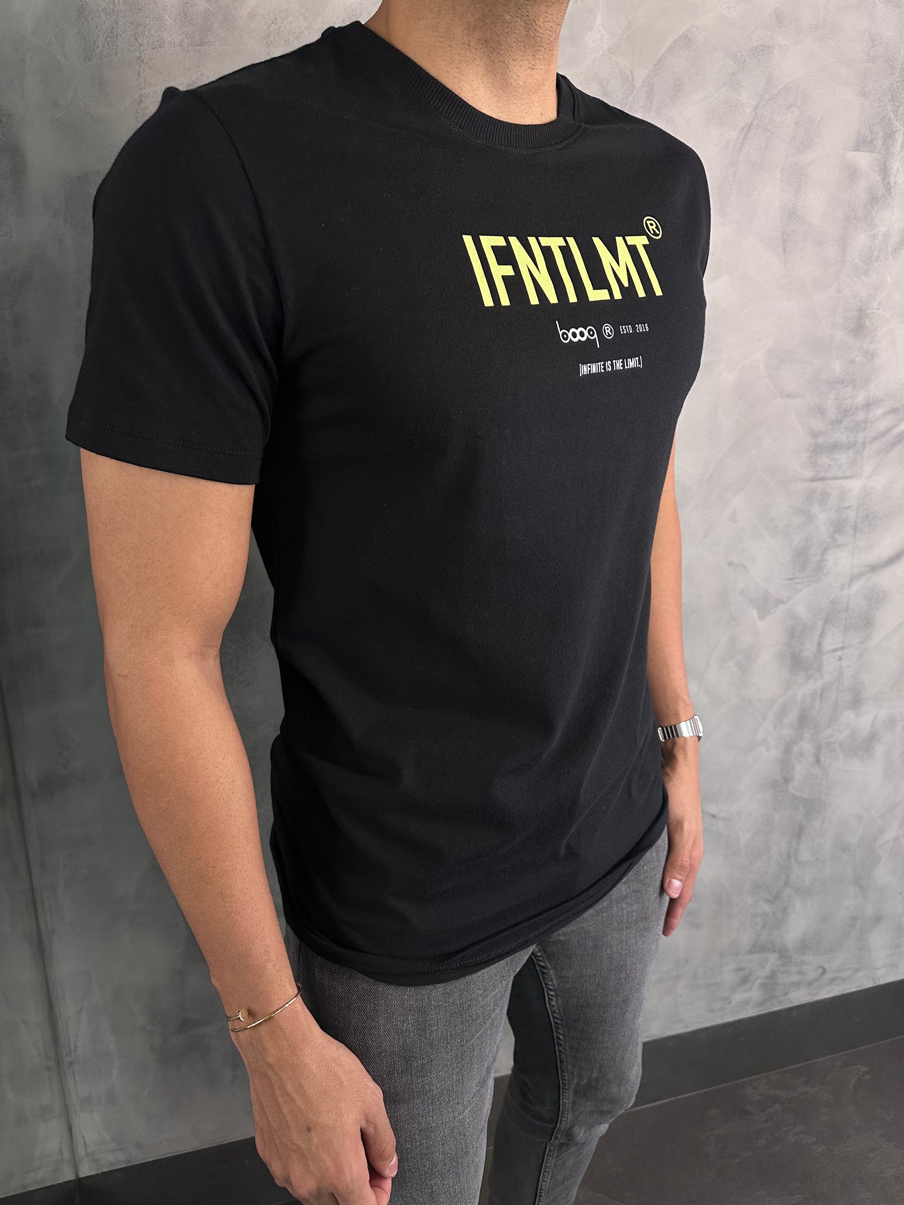 T-SHIRT CLASSIC IFNT MYLOGO BOOQ PRETO