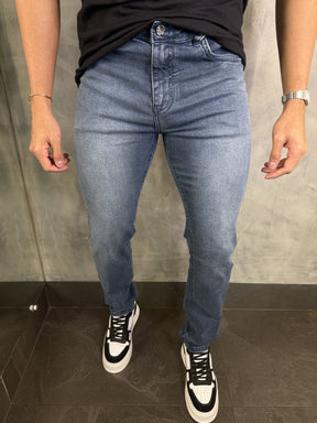 CALÇA JEANS SLIM KINGEJOE AZUL