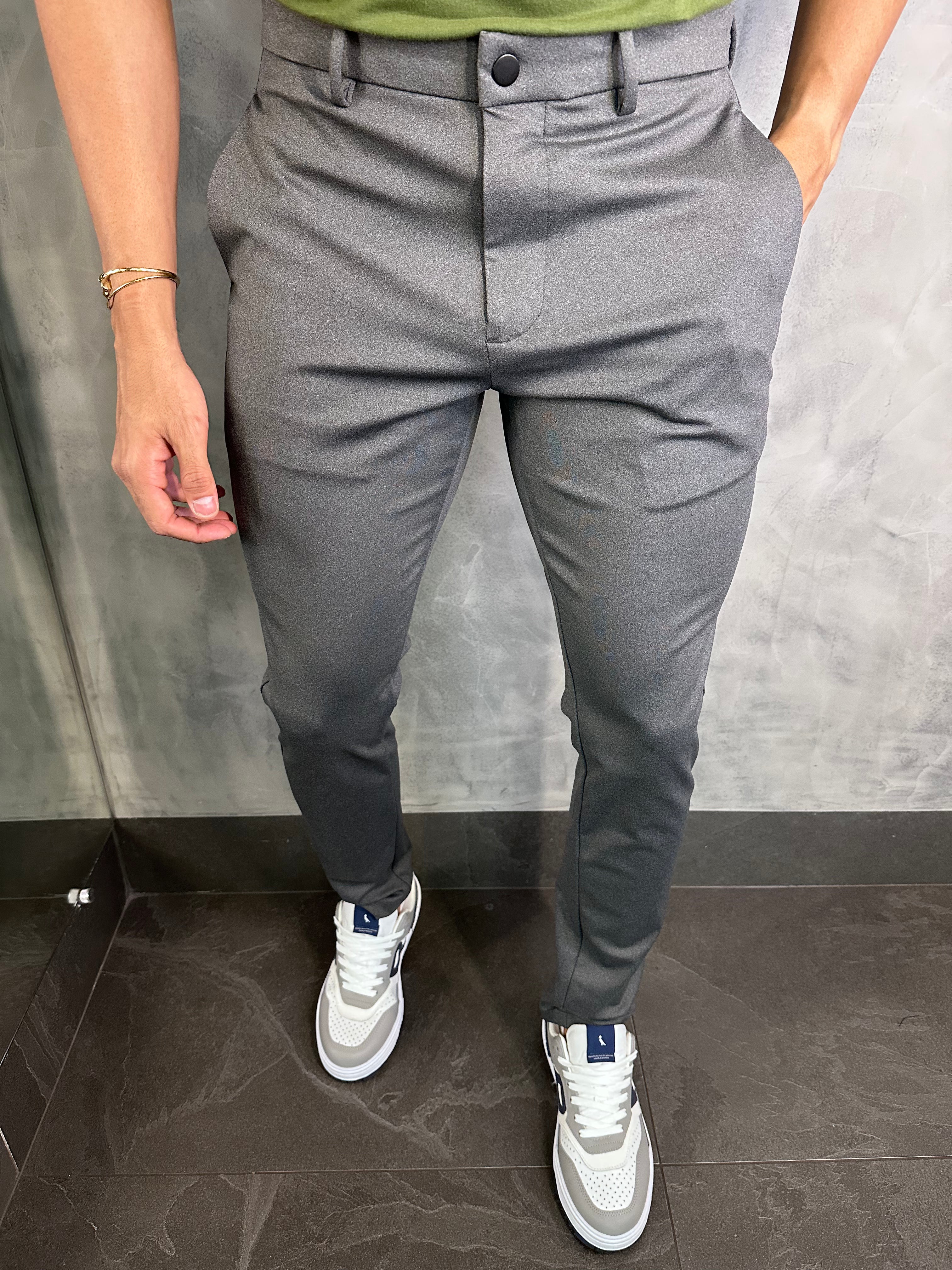 CALÇA ALF. FREEMONT TECH PONTO H CINZA