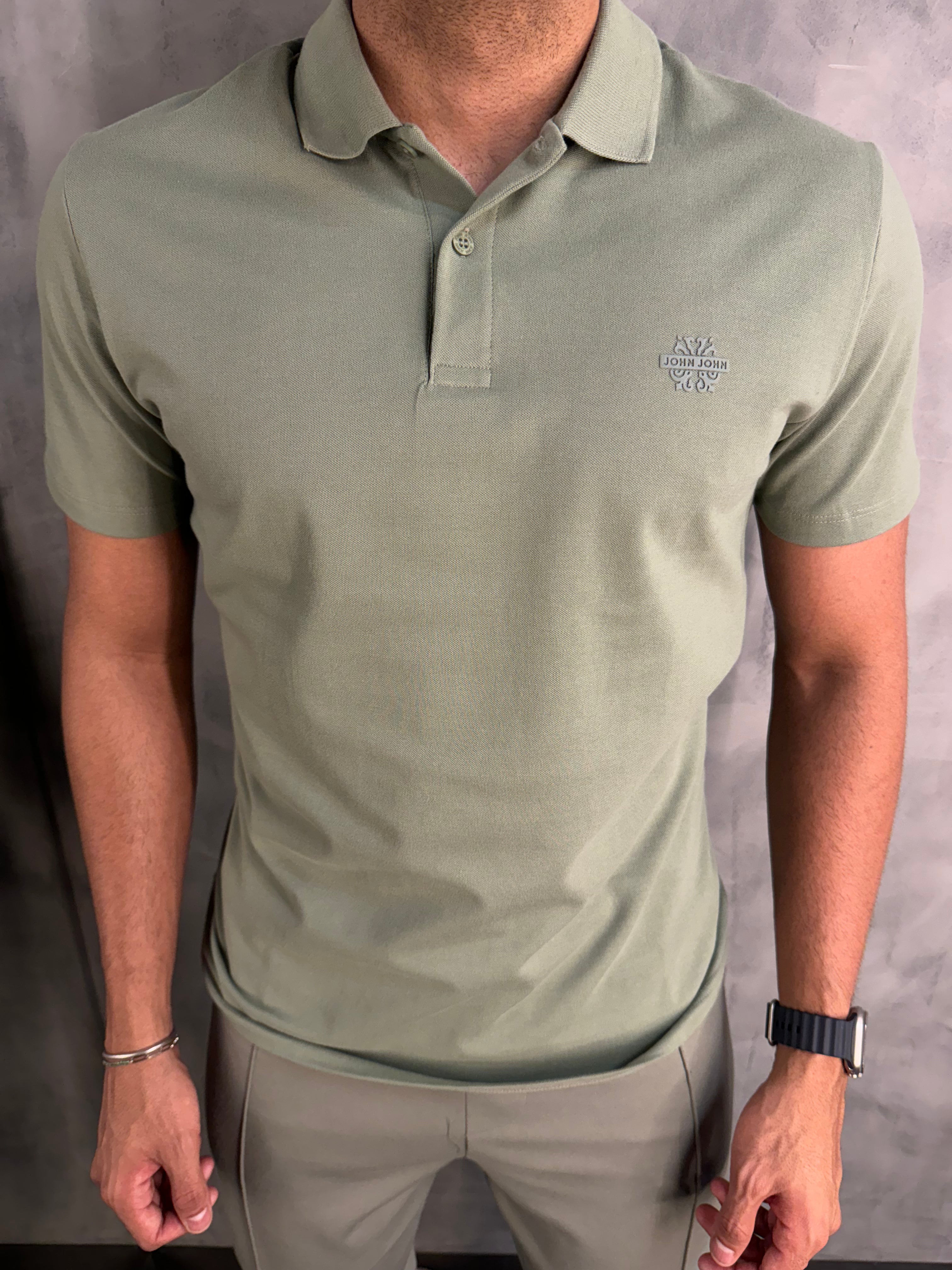 POLO LIGHT TRANSFER JOHN JOHN VERDE MUSGO