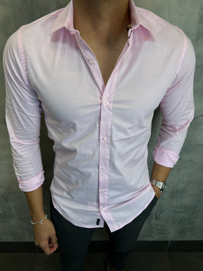 CAMISA M/L TRICOLINE CALLING ROSA BB