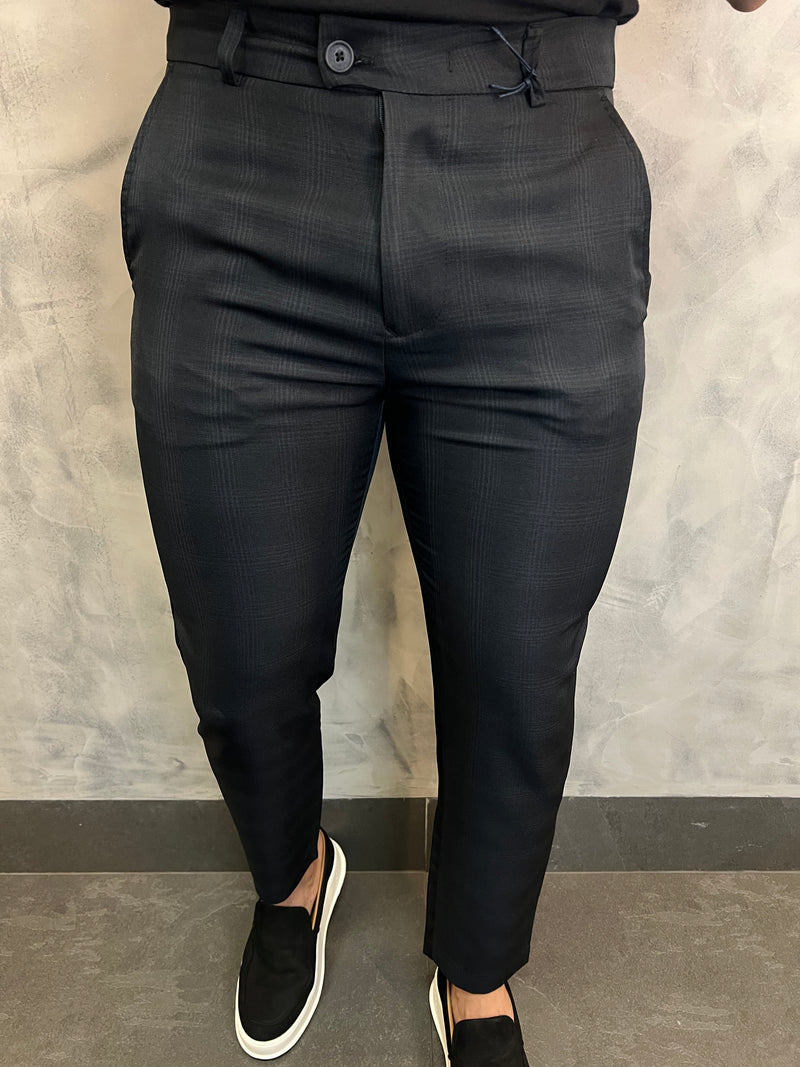 CALÇA ALF. XADREZ SKINNY BAREZY