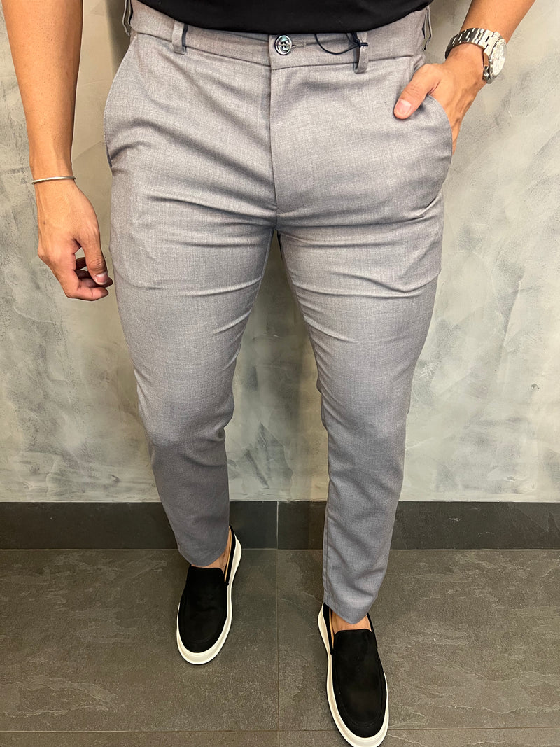 CALÇA ALF SLIM C/ CÓS AJUSTÁVEL BAREZY